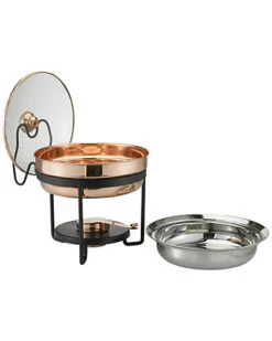 International Stainless Steel Covered 2.5qt Chafing Dish Home