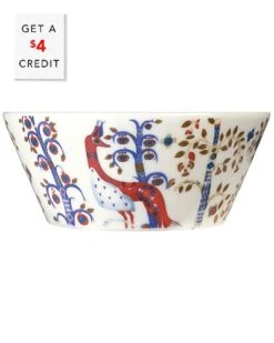 Iittala Taika Porcelain Soup Or Cereal Bowl With $4 Credit Home