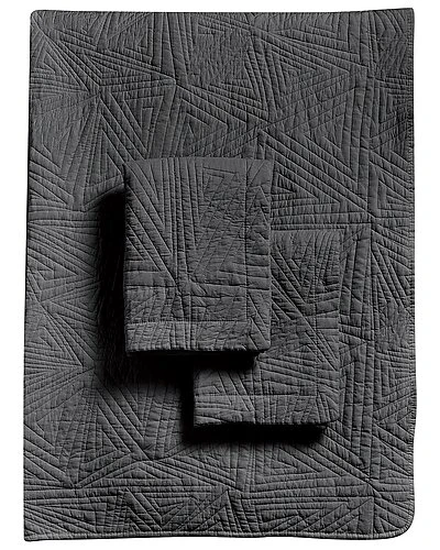 Home Stonewash Crazy Triangle Quilt Set 3 Home Stonewash Crazy Triangle Quilt Set - Image 3