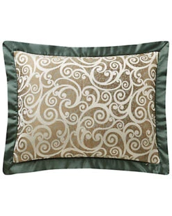 Waterford Anora Brass/Jade Reversible 4pc Comforter Set Home -Rue La La 3030297238 RLLD 3