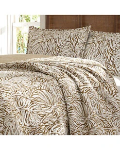 Tommy Bahama Kenya Cocoa Quilt/Sham Set Home