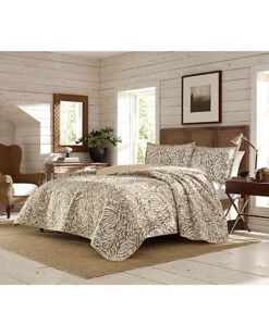 Tommy Bahama Kenya Brown Quilt/Sham Set Home