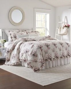 Laura Ashley Viola Comforter/Sham Set Home