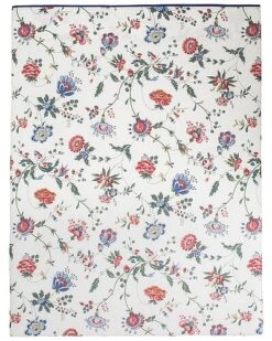 De Solene Bastide Percale Flat Sheet Home