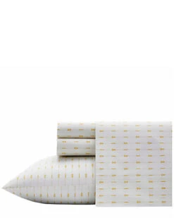 Tommy Bahama Pineapple Pinstripe Sheet Set Home