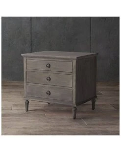 Lisabet 3 Drawer Wood Nightstand Home -Rue La La 3050009645 RLLD 5