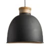 And Garden Zeke Pendant Matte Charcoal