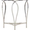 Calista Metal Round Accent Table Home
