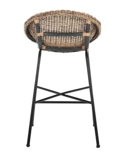 Safavieh Rihaan Rattan Counter Stool Home 5 Safavieh Rihaan Rattan Counter Stool Home -Rue La La 3050036088 RLLD 3