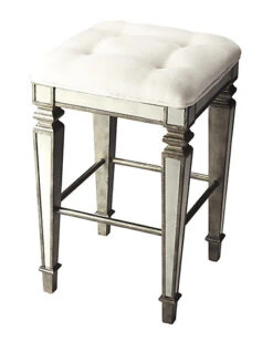 Ste Mirrored Bar Stool Home