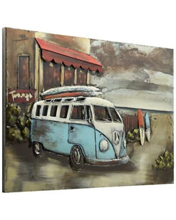 Paddle Boarding Metal Artwork Home