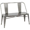 Lumisource Oregon Metal Bench Home