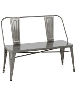 Lumisource Oregon Metal Bench Home