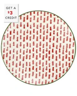Va By VIETRI Mistletoe Arrow Dinner Plate With $3 Credit Home