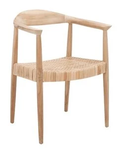 Safavieh Sijo Rattan Peel Accent Chair Home