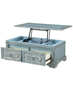 Coast To Coast Imports Cabot 2-Drawer Lift Top Castered Cocktail Table Home -Rue La La 3050142107 RLLD 3