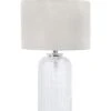 NuLOOM Clifford 25in Glass Clear Table Lamp Home