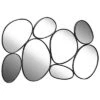 Contemporary Geometric Oval Mirrors Home