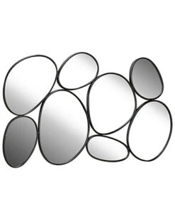 Contemporary Geometric Oval Mirrors Home