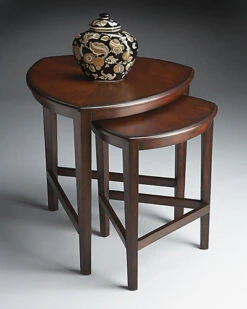 Finnegan Chocolate Nesting Tables Home