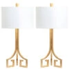 Safavieh Set Of 2 Arabelle Hardback 27.5in Table Lamps Home