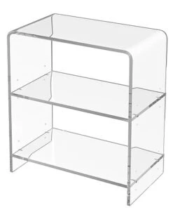 Stal Clear Acrylic Bookcase Home