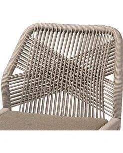 Baxton Studio Jennifer Woven Rope Mahogany Dining Side Chair Home 6 Baxton Studio Jennifer Woven Rope Mahogany Dining Side Chair Home -Rue La La 3050317811 RLLD 3