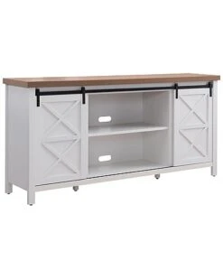 Elmwood Rectangular TV Stand For TVs Up To 80in Home