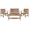 Safavieh Burbank 4 Pc Outdoor Set Home