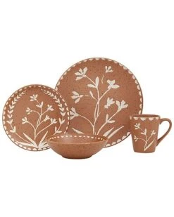 Ginger Fields 16pc Dinnerware Set Home