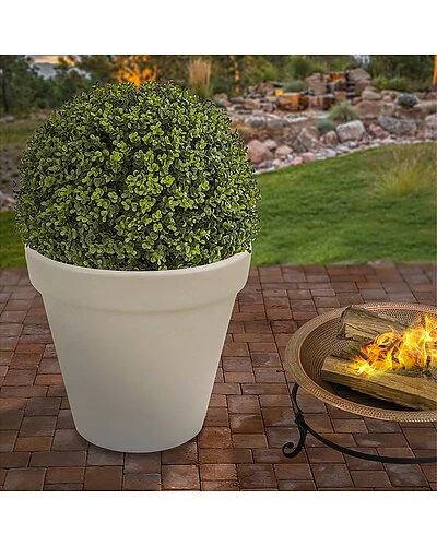 National Tree Company 32in Flower Planter Pot With Color Changing Led Lights Home 2 National Tree Company 32in Flower Planter Pot With Color Changing Led Lights Home - Image 2