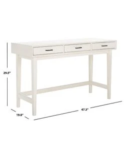 Safavieh Hawthorn 3 Drawer Desk Home -Rue La La 3050417448 RLLD 3