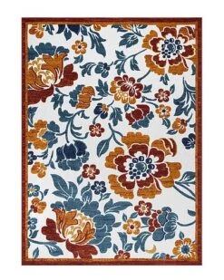 NuLOOM London Textured Floral Indoor/Outdoor Area Rug Home
