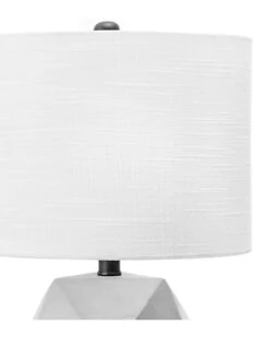 NuLOOM 20in Geometric Cement Toli Table Lamp Home -Rue La La 3050497081 RLLD 3