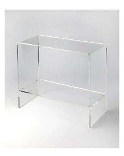 Stal Clear Acrylic Console Table Home