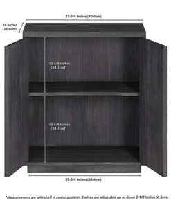 Lston Rectangular Accent Cabinet Home -Rue La La 3050530027 RLLD 3