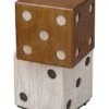 Roll The Dice Accent Table Home