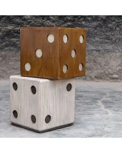 Roll The Dice Accent Table Home -Rue La La 3050557480 RLLD 3