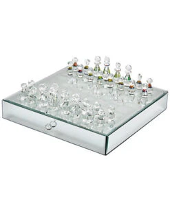 Crystal Mirrored Chess Set