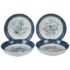 Bohemian Blue Set Of 4 Soup Bowls Home
