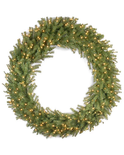 National Tree Company 60in Norwood Fir Wreath With 300 Clear Lights Home 1 National Tree Company 60in Norwood Fir Wreath With 300 Clear Lights Home