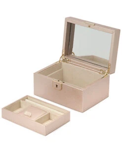 Palermo Small Leather Jewelry Box Home -Rue La La 3050859694 RLLD 4