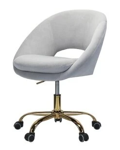 Savas Velvet Office Chair/Task Chair