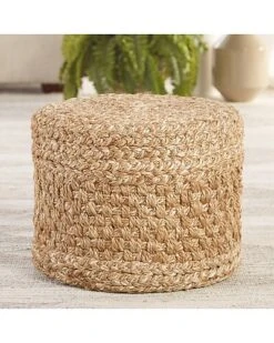 Sauton Natural Short Cylinder Pouf Home -Rue La La 3050900335 RLLD 2