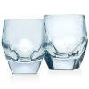 Stockholm Blue Double Old Fashion Glasses (Set Of 2) Home