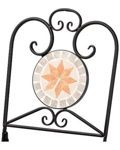 Antina Modern & Contemporary Black Metal 2-Piece Outdoor Dining Chair Set Home -Rue La La 3070099544 RLLD 4