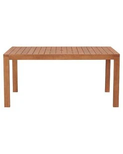 Alaterre Furniture Weston Eucalyptus Wood Outdoor Dining Table With 6 Dining Chairs, Set Of 7 Home -Rue La La 3070319246 RLLD 4