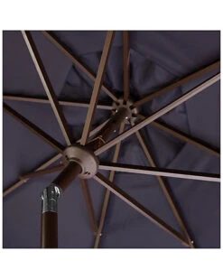 Safavieh Venice Single Scallop 9Ft Crank Outdoor Push Button Tilt Umbrella Home -Rue La La 3070382048 RLLD 3